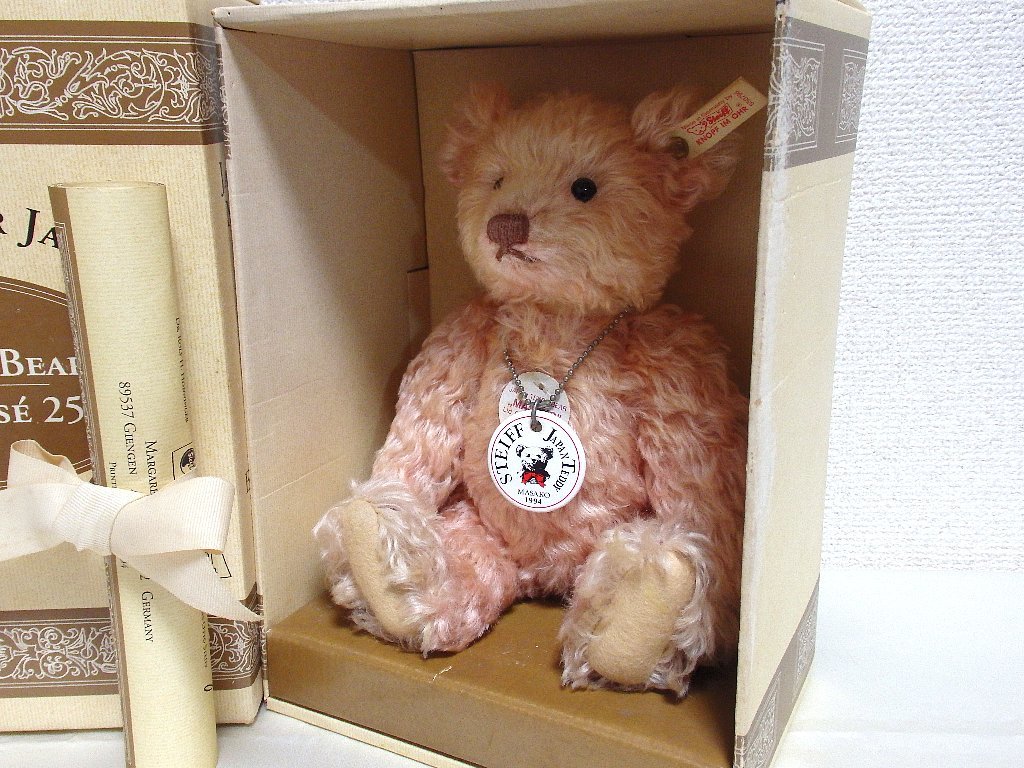steiffシュタイフ/ 日本限定「MASAKO マサコ・ベア」/ 完品(シュタイフ