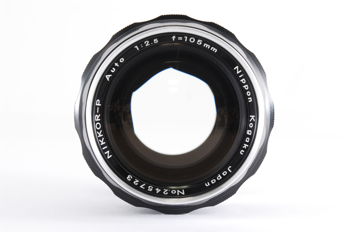 【良品】ニコン Nikon Ai改 Nikkor P 105mm F/2.5 高級 単焦点レンズ 試写・動作確認済み!943430 105mm Auto Nikon Camera , ニッコール千夜一夜物語