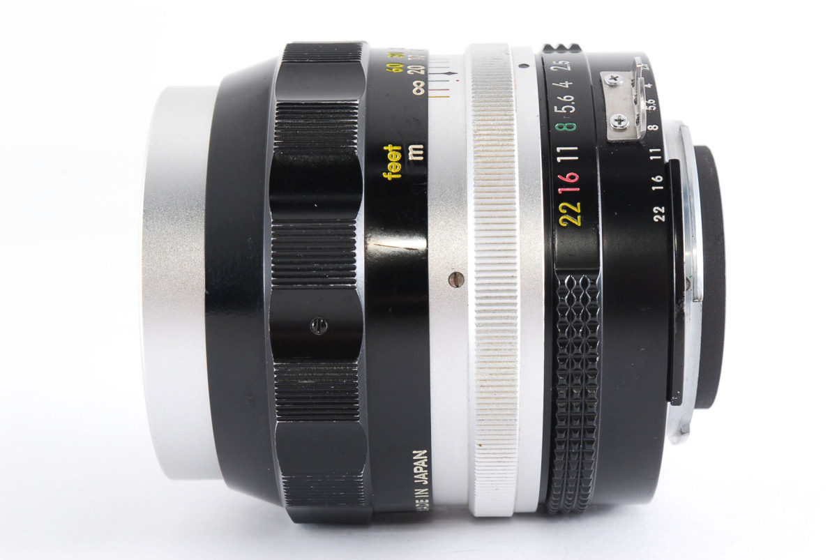 【良品】ニコン Nikon Ai改 Nikkor P 105mm F/2.5 高級 単焦点レンズ 試写・動作確認済み!943430 105mm Auto Nikon Camera , ニッコール千夜一夜物語