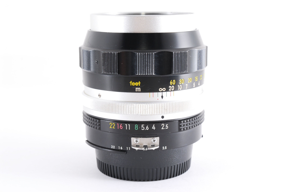 【良品】ニコン Nikon Ai改 Nikkor P 105mm F/2.5 高級 単焦点レンズ 試写・動作確認済み!943430 105mm Auto Nikon Camera , ニッコール千夜一夜物語