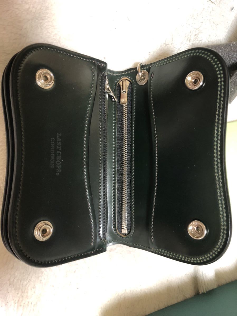 LAST CROPS LC BLISTER(M) Horween Full-Cordovan(グリーン) ハトメ