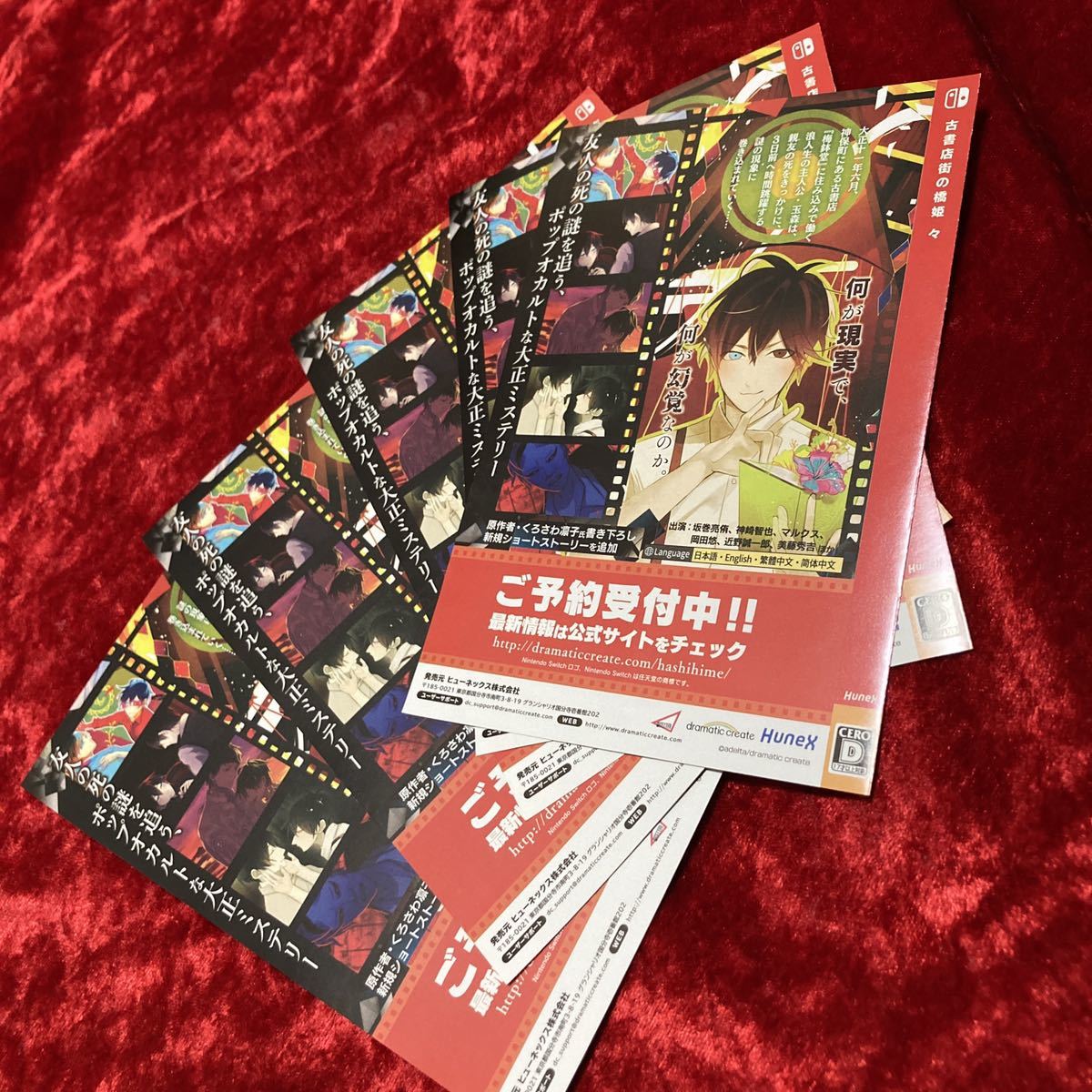 Switch 古書店街の橋姫々】 チラシ フライヤー リーフレット