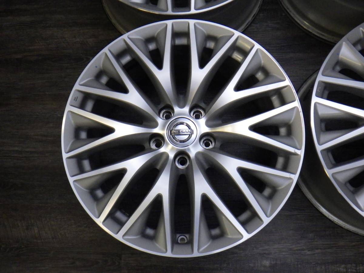 日産 Y51 シーマ 純正 アルミ 18インチ 18x8J+43 114.3-5H 4本セット 