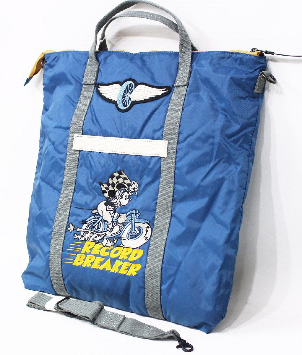 TOYS McCOY (トイズマッコイ) HELMET BAG MICKEY MOUSE RECORD BREAKER 