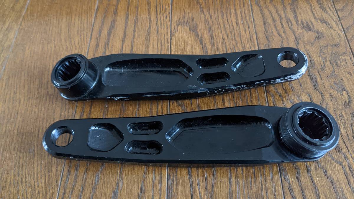 中古】超軽量 ZHI トライアル用 フロントフリークランク ISIS 160mm