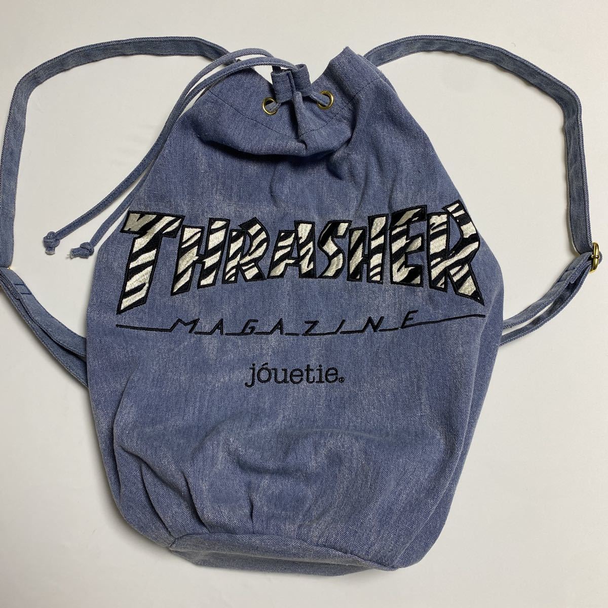 未使用 スラッシャーTHRASHER jouetie ジュエティ インディゴ 染め 