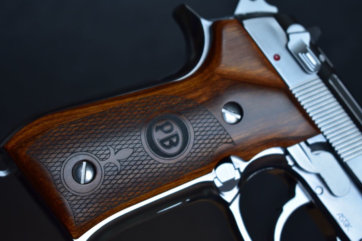 限定品] WA ベレッタ M92FS エクスポート INOX 木製グリップ 検 マルイ