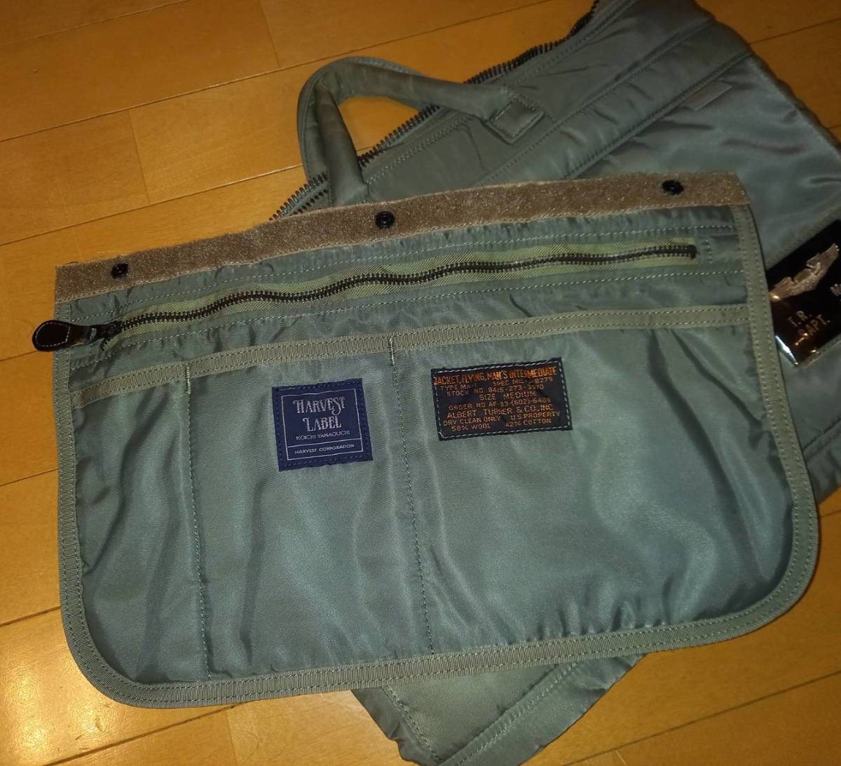 masa】ハーベストレーベル リアルマッコイズ ブリーフケース THE REAL