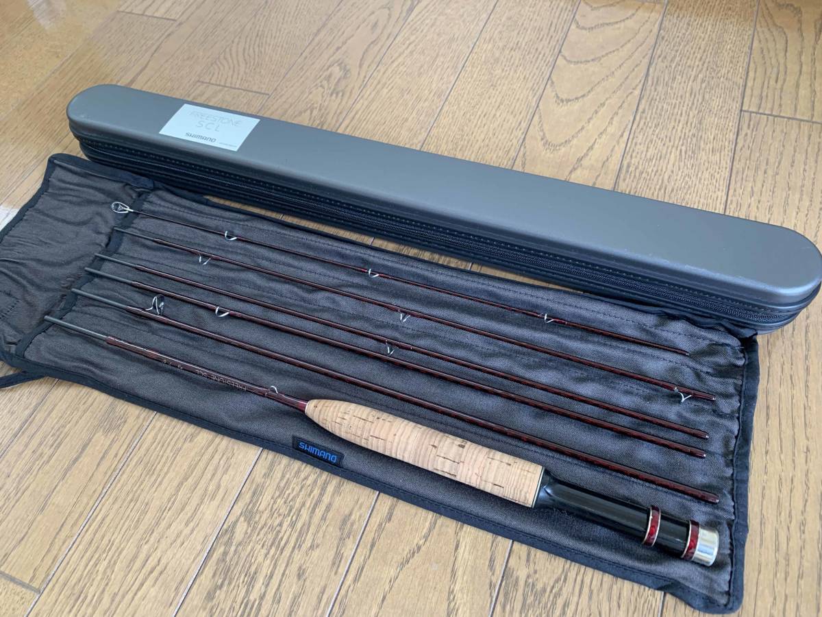 ☆シマノ フリーストーン SCL-7063 7ft6in #3 6pcパックロッド 中古品