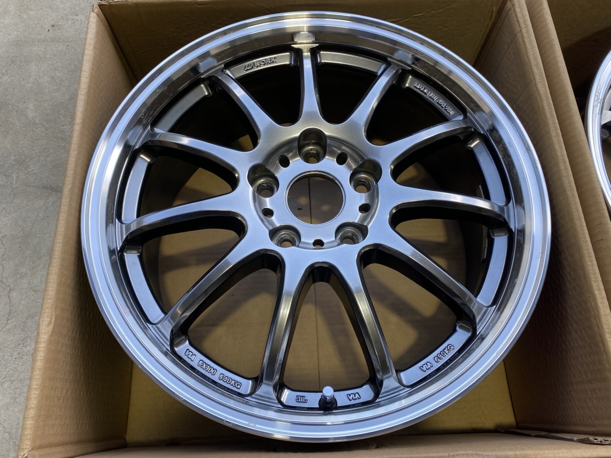 4本 ☆ WORK ワーク エモーション 11R 17インチ 7J +53 5H-114.3 