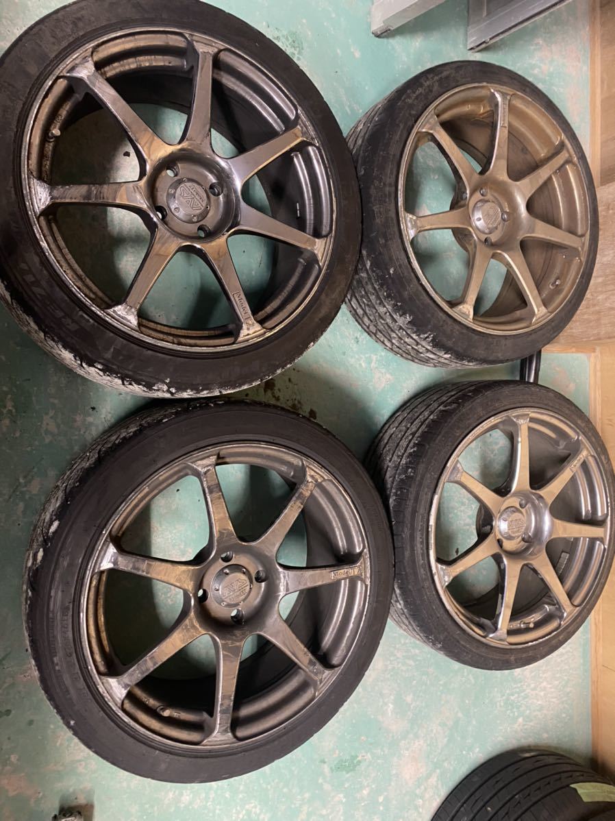 YOKOHAMA AVS MODEL T7 17インチ 8J+45 9J+38 ヨコハマ モデル7 MODEL7 