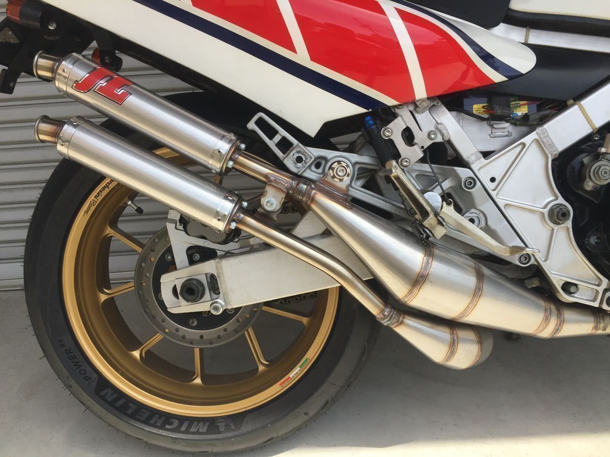 ☆RZV500R用 JL製ステンレスチャンバー GPスタイル レースキャップ