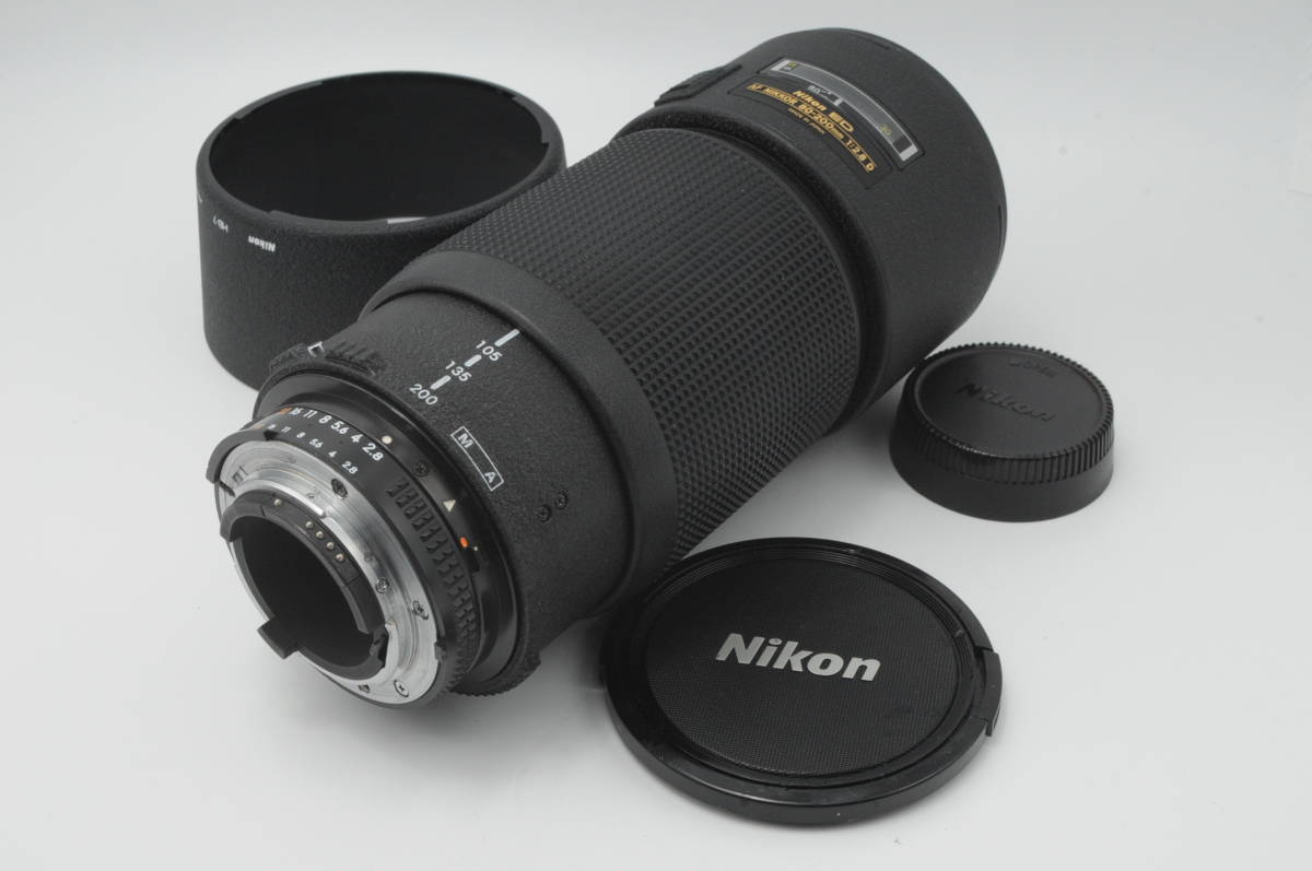 222001_☆完動美品☆ Nikon ニコン ED AF NIKKOR 80-200mm 2.8D 
