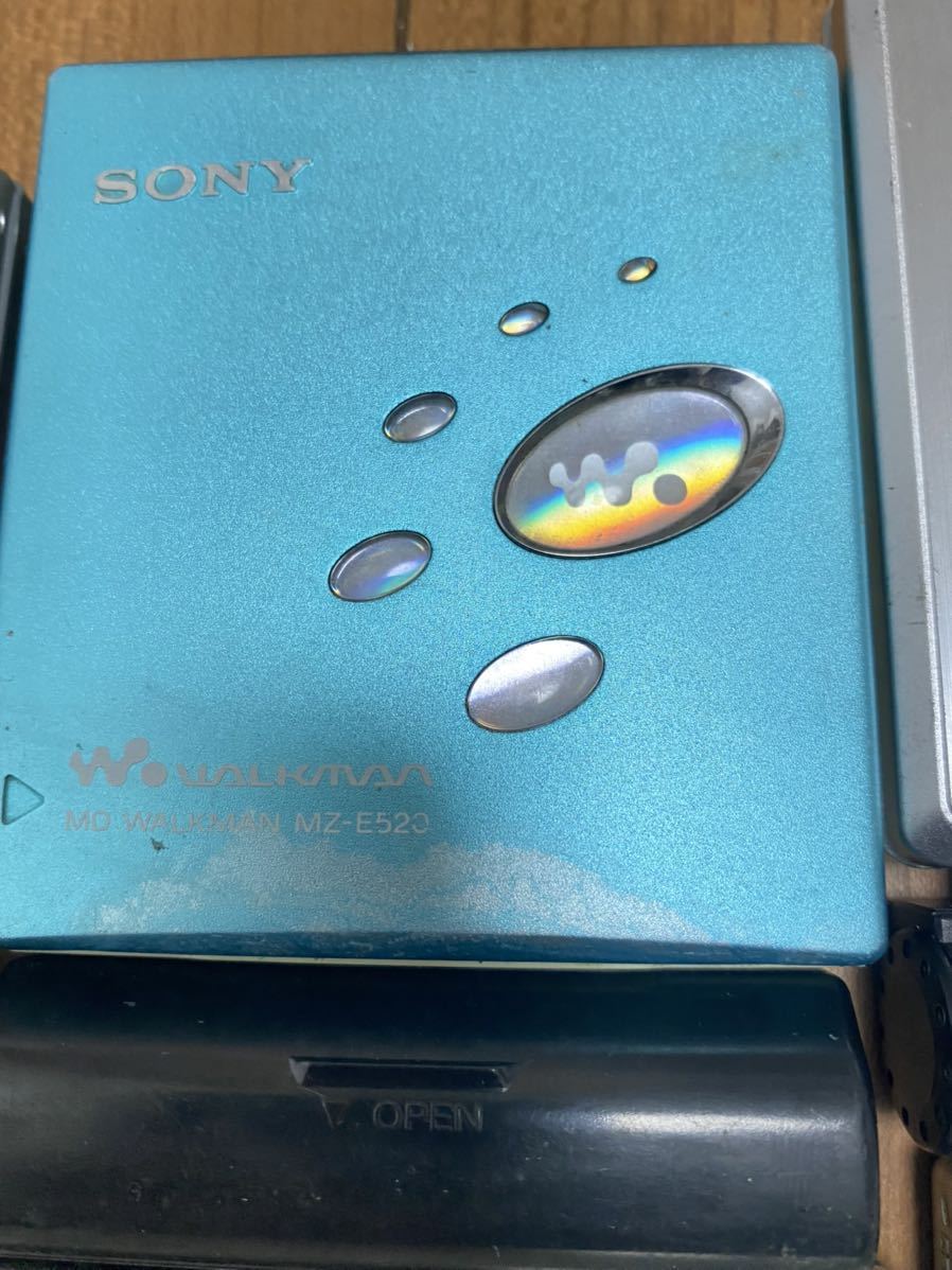 SONY WALKMAN Kenwood victor MDウォークマン MD プレーヤー 7台まとめ