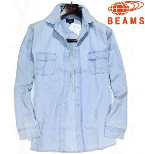 C月 春物 ビームス ディズニーコラボ 長袖シャツ M 薄手 デニムシャツ バック ミッキープリント Beams カジュアル Mサイズ 売買されたオークション情報 Yahooの商品情報をアーカイブ公開 オークファン Aucfan Com