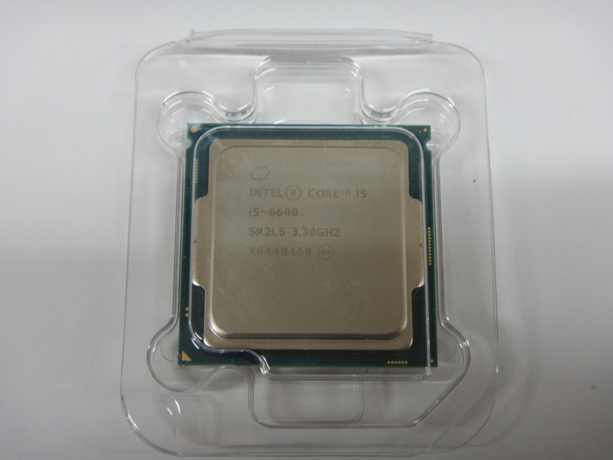 人気SALE，新作 サイコム Intel Core i5-6600 LGA1151 @Used@ BULK u0323J(Core i5)｜売買されたオークション情報、yahooの商品情報をアーカイブ公開 - オークファン Core i5