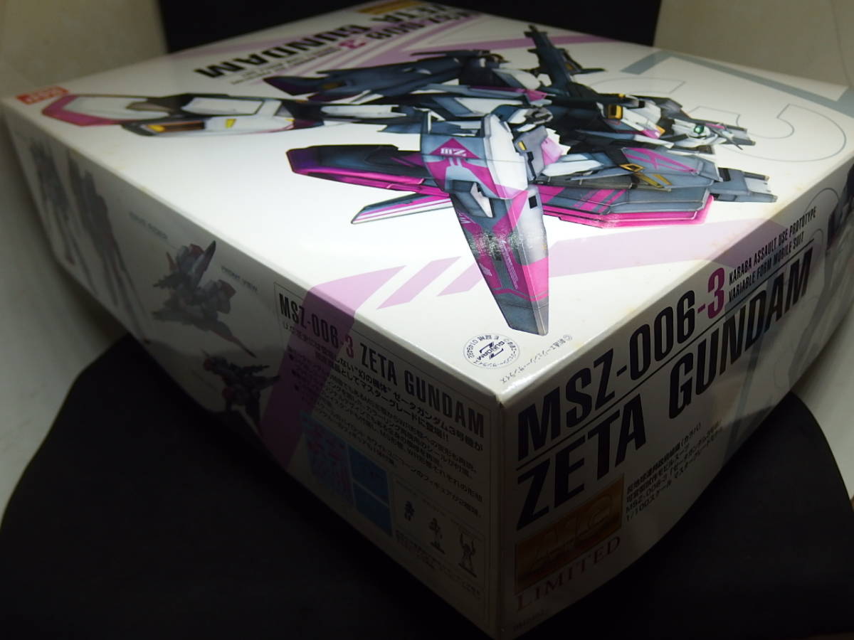 バンダイ【機動戦士Zガンダム】MG 限定▽1/100 ゼータガンダム3号機
