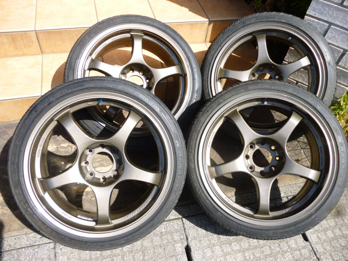 A-TECH ファイナルスピード 16インチ 7J+38 pcd114.3 5穴 