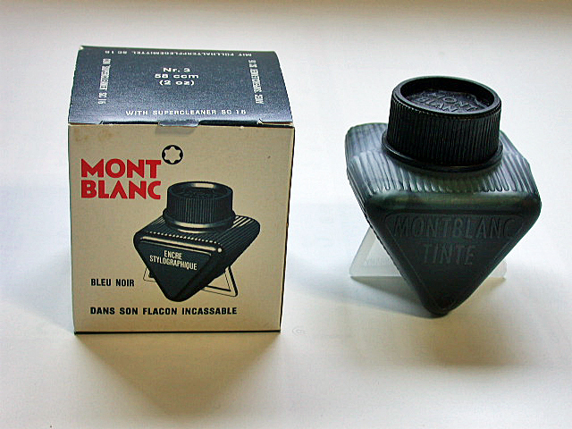 MONTBLANC・古いモンブランインク三本・未開栓