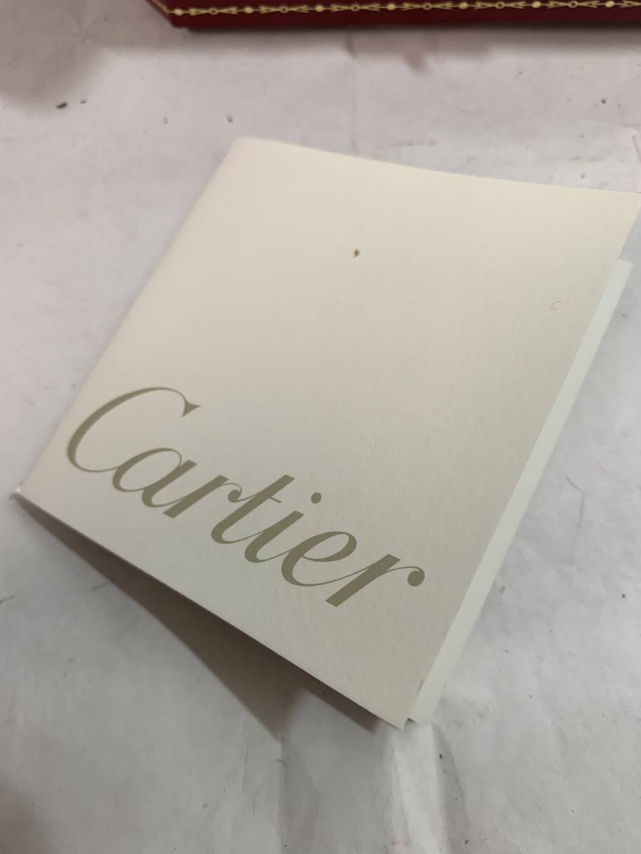 ☆格安出品！！ Cartier カルティエ COWA0043 専用時計ケース 取説 