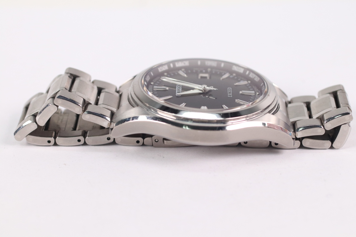 CITIZEN シチズン EXCEED エクシード H145-T018491 エコドライブ 電波 