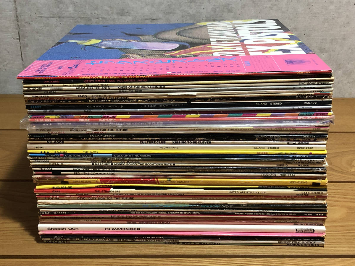 11⁄9(日)80s ROCK～NEW WAVE～PUNK系レコードまとまって入荷 | 約400枚