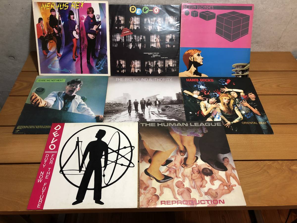 11⁄9(日)80s ROCK～NEW WAVE～PUNK系レコードまとまって入荷 | 約400枚