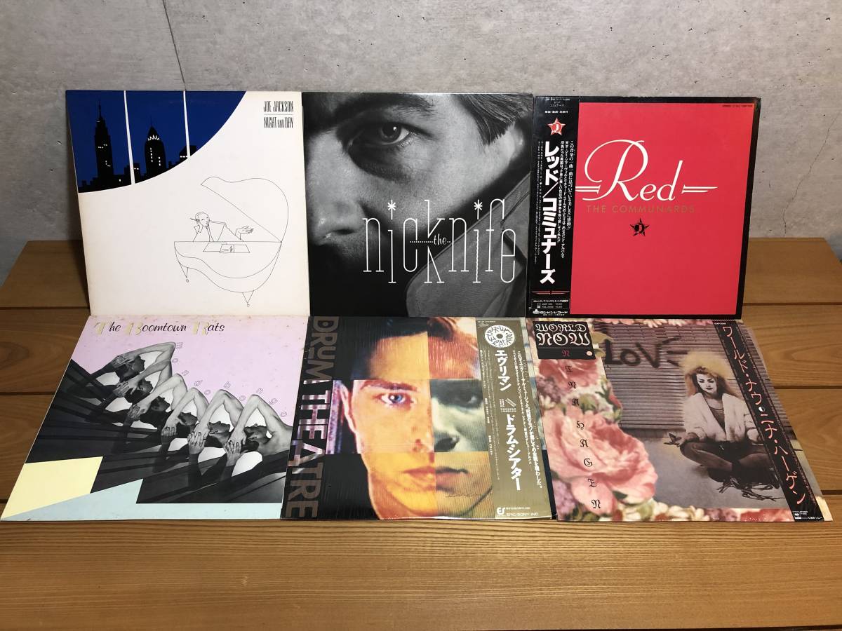 ロック　パンク　ニューウェーブ　まとめ40枚 11⁄9(日)80s ROCK～NEW WAVE～PUNK系レコードまとまって入荷 | 約400枚