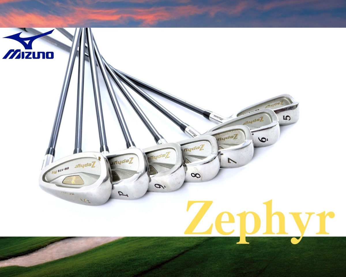美品】 Mizuno ミズノ Zephyr ゼファー EG-175 RV 5~9/P/S/ アイアン  