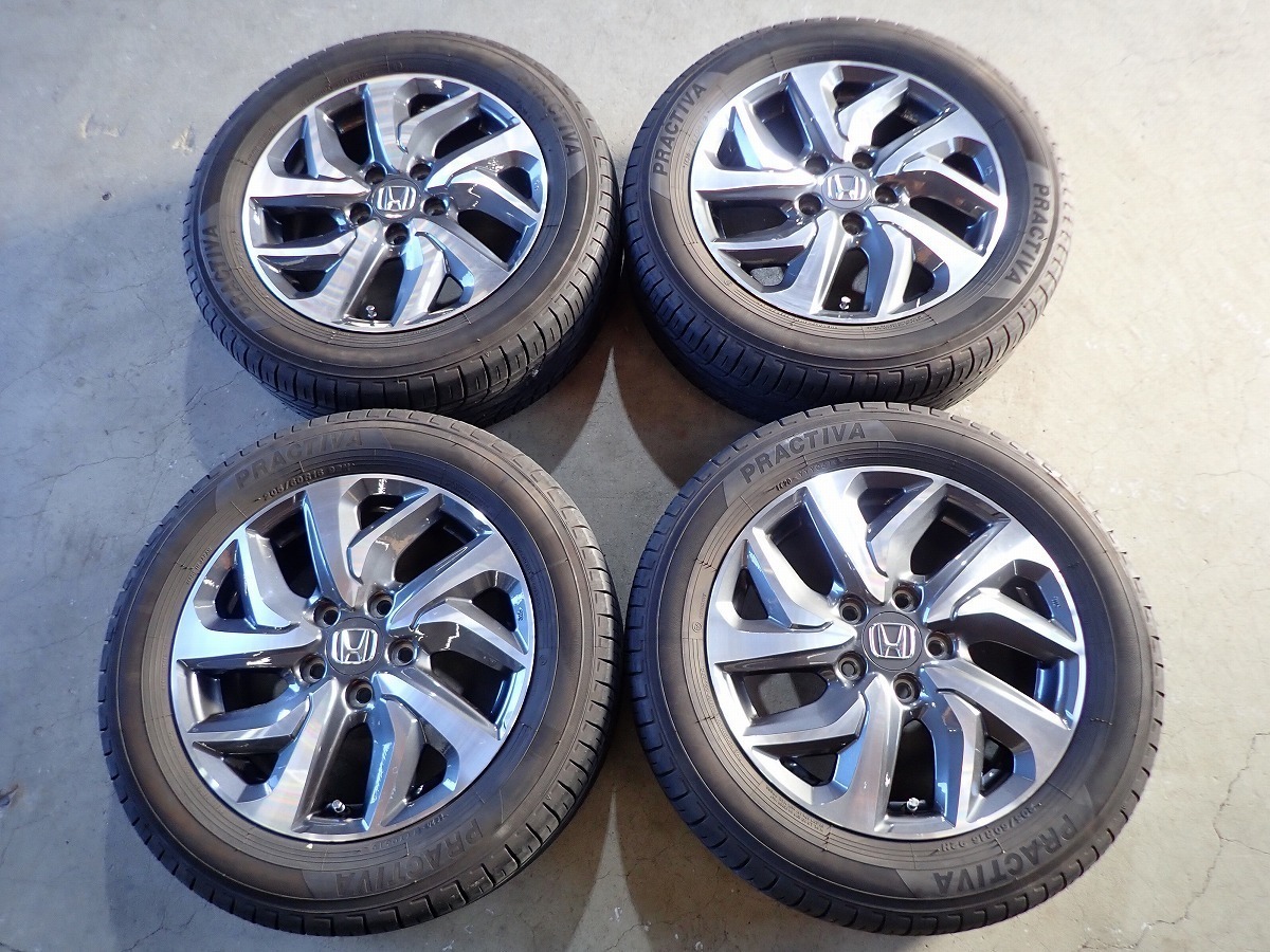 ホンダ ステップワゴン 中古（ホイール穴数5）（サマー DUNLOP + 純正 