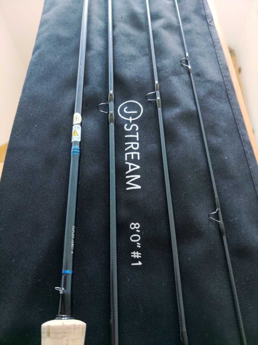 TIEMCO J STREAM フライロッド 8'3 #3⁄ティムコ ジェイストリーム 中古