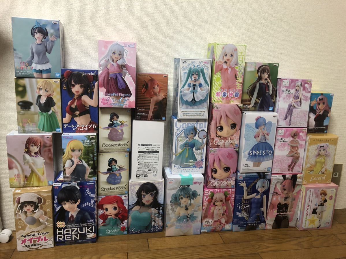 1円〜 美少女フィギュア 大量 まとめ売り リゼロ 初音ミク 桜ミク ラブ