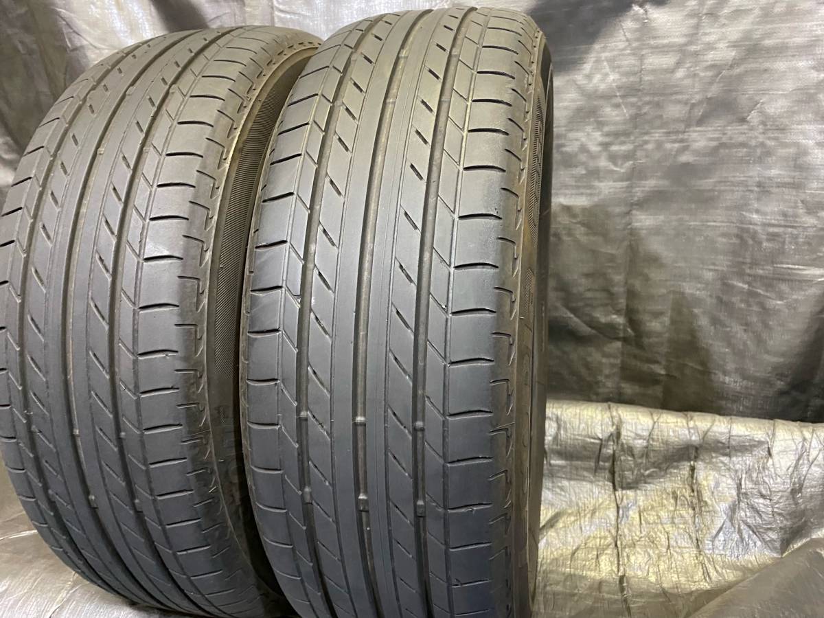 バリ溝 ブリヂストン 185/60R15 ECOPIA EP150 2本セット 2020年製 中古 