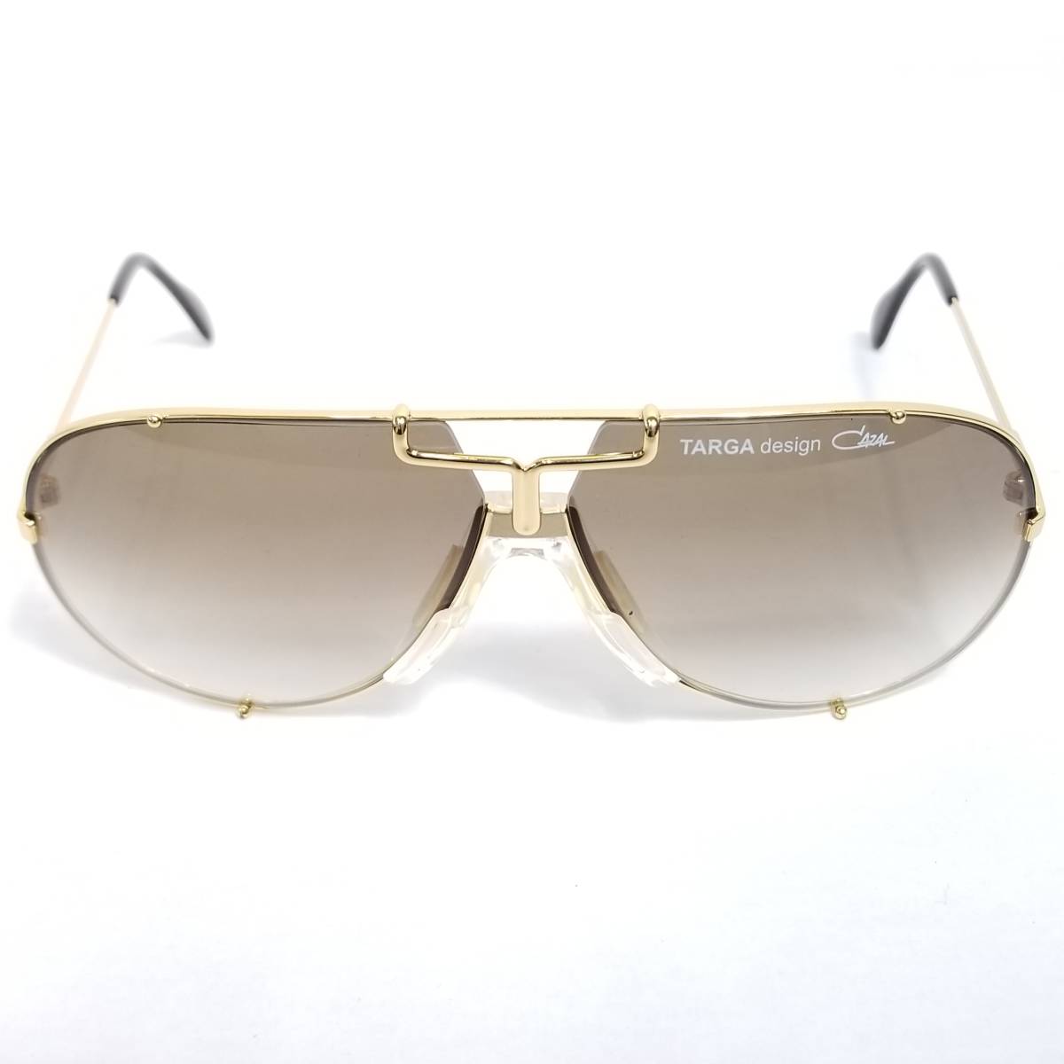 1円~ Cazal TARGA design MOD 901 COL 97 70□12 ゴールド系 ティア