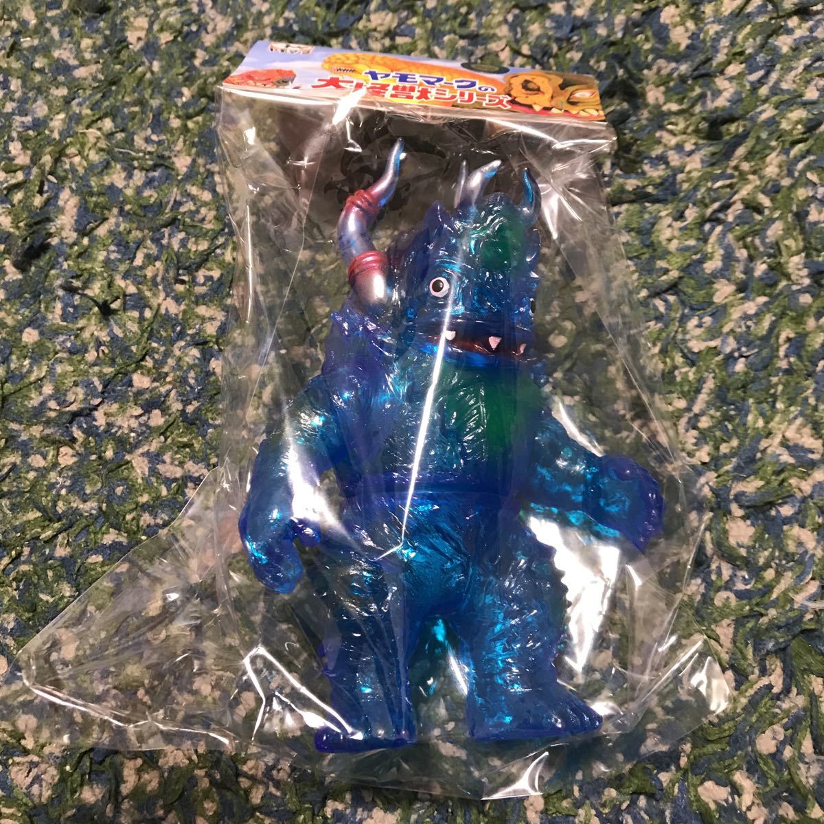 新品 シブヤモダンソフビマーケット ソフビ ミクラス クリアブルー 