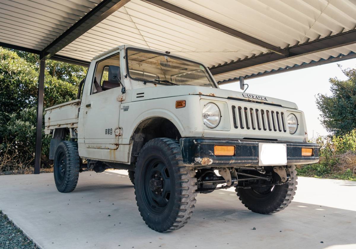 希少車 昭和57年式 sj40t ジムニートラック 機関良好 F10Aエンジン 
