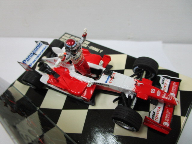 ミニチャンプス 1/43 パナソニック トヨタ レーシング TF105 #16