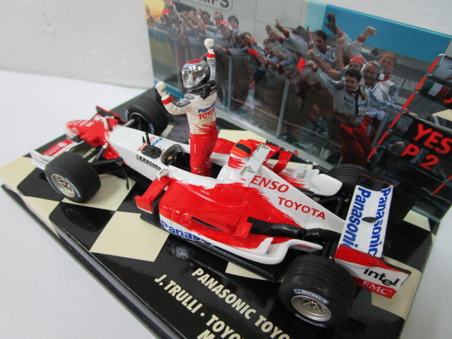 ミニチャンプス 1/43 パナソニック トヨタ レーシング TF105 #16