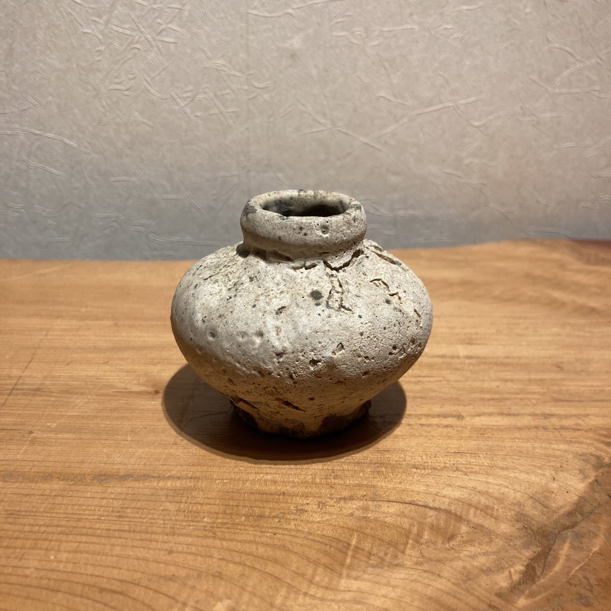 スンコロク タイ 香合 陶磁器 宋胡録 寸古録 花入 花器 壺 小壺