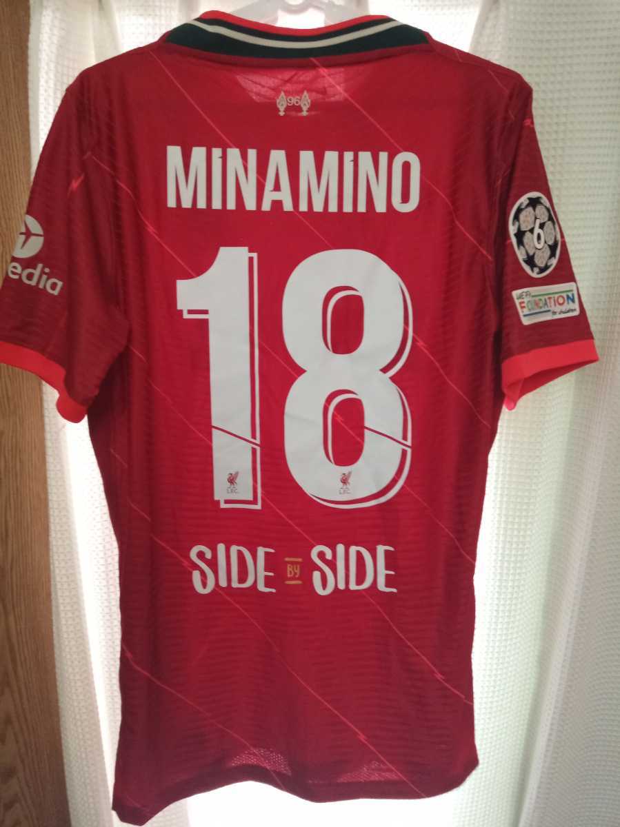 22 リヴァプールfc ユニフォーム 南野拓実 Cl プレミアリーグ 売買されたオークション情報 Yahooの商品情報をアーカイブ公開 オークファン Aucfan Com