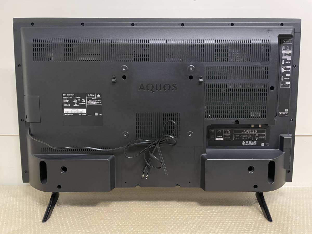 SHARP/シャープ/AQUOS/4T-C40BH1/4Kチューナー内蔵/液晶テレビ/40型
