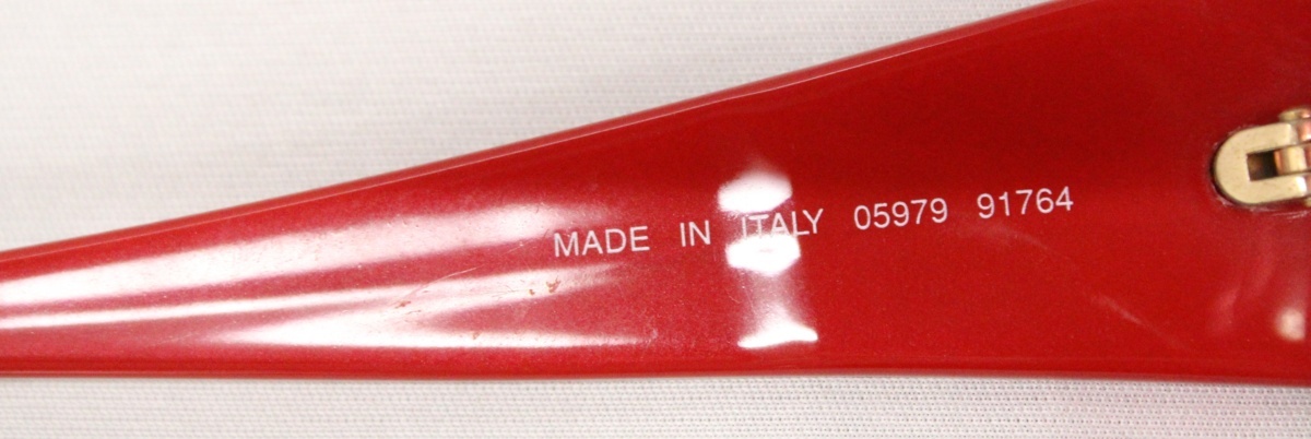 CHANEL シャネル 赤 レッド 05979 91764 サングラス ビンテージ