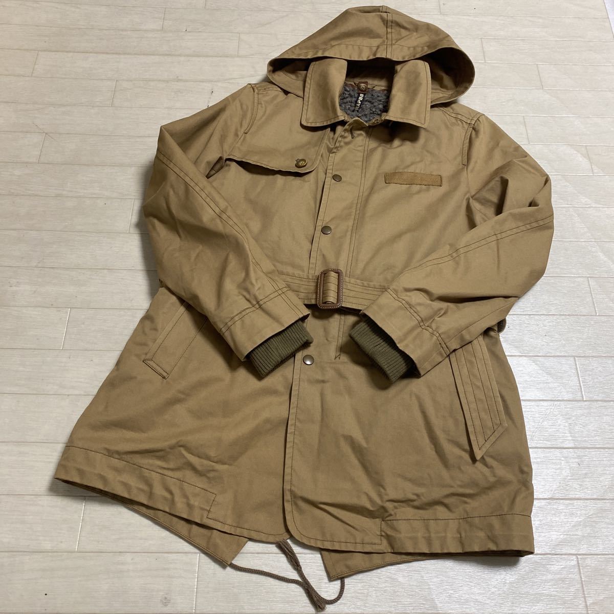 エックスガール X Girl S サイズ1 ジャケット ファーインナー取り外し可 ブルゾン レディース 冬 秋 長袖 黒 未使用 ブルゾン