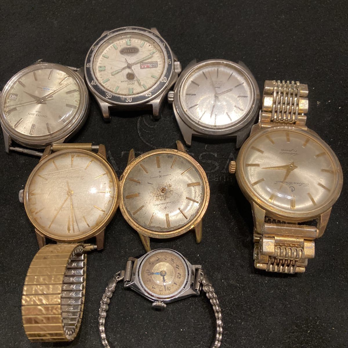19 時計店整理 機械式 まとめて まとめ売り SEIKO CITIZEN セイコー 