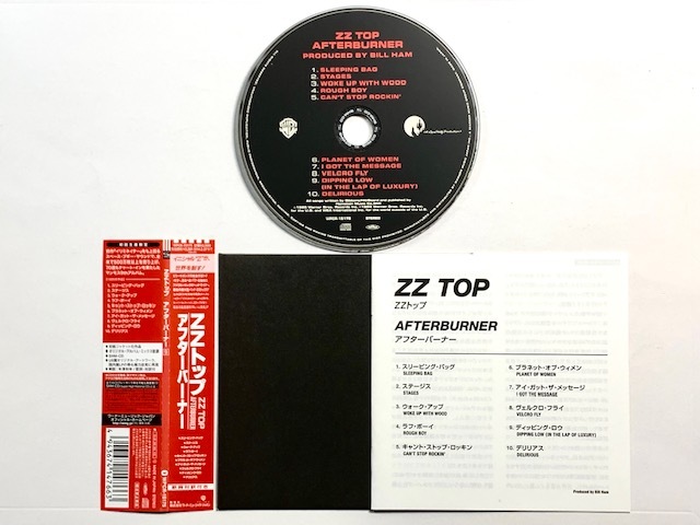ZZ Afterburner TOP - ZZトップ Top ZZトップ⁄アフターバーナー CD