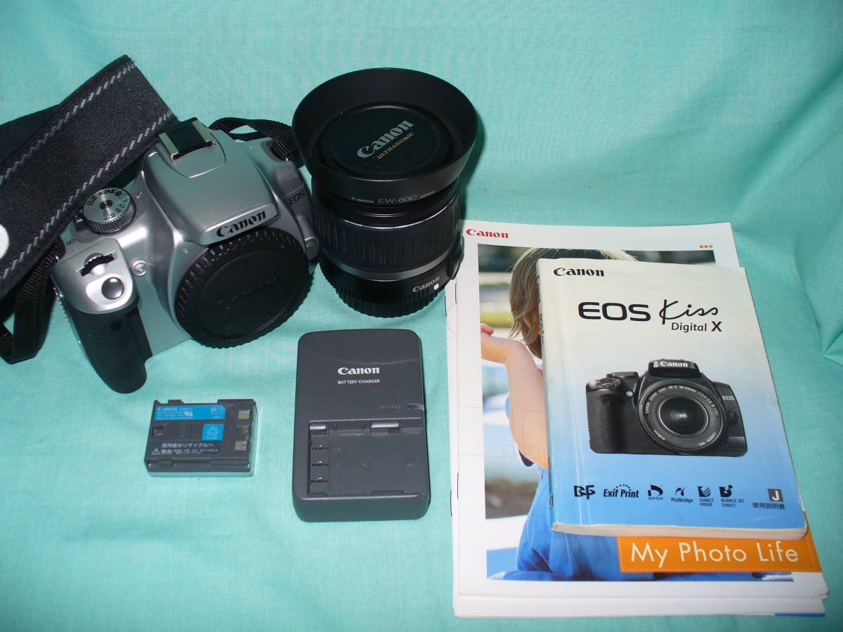 限定SALE，定番人気 EOS Kiss Digital X+EF-S 18-55mm バッテリー 充電器(キヤノン)｜売買されたオークション情報、yahooの商品情報をアーカイブ公開 - オークファン キヤノン