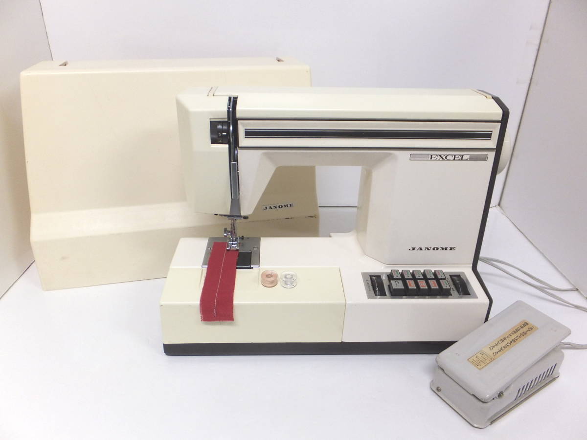 ジャノメ JANOME MODEL 0 エクセル ミシン EXCEL - 625」の落札相場 