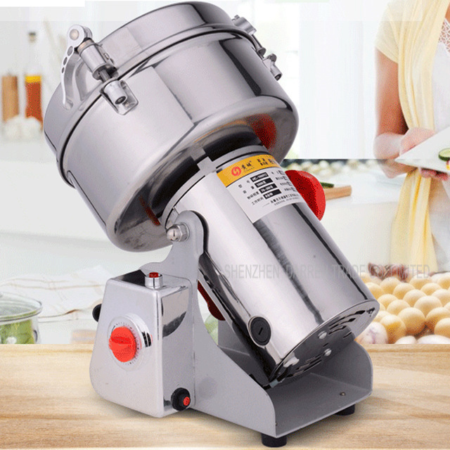 粉砕機 ハイスピードミル 2000g グラインダー スパイス ハーブ 穀物