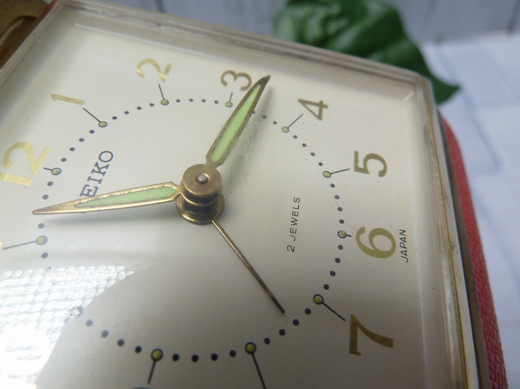 SEIKO セイコー トラベルウォッチ 2JEWELS 手巻き コンパクト 旅行用
