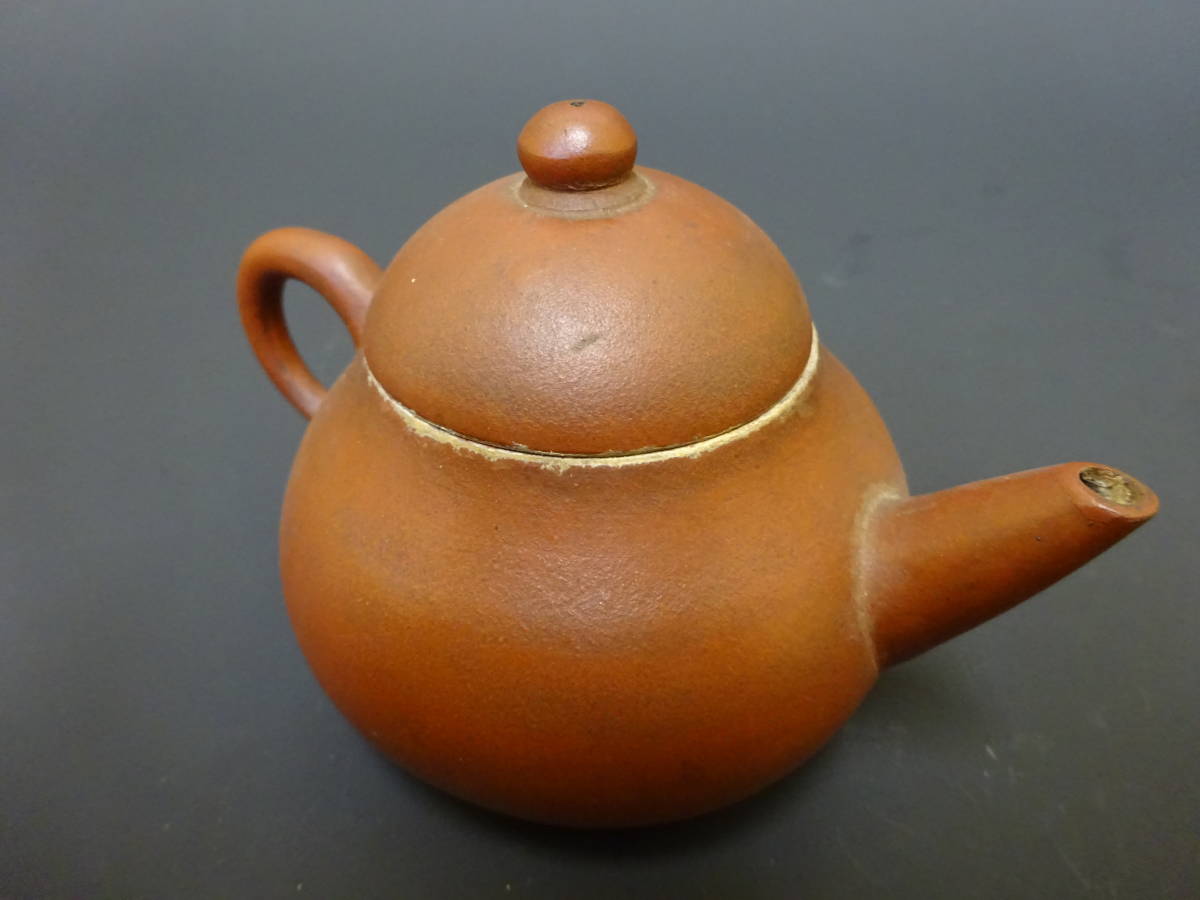 朱泥 唐物 急須 紫砂 水平 荊渓南孟臣製 煎茶 中国宜興 宜興